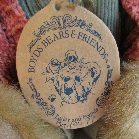 "Bailey" Retired Boyds Bear  #9199 - Picture 8 of 10